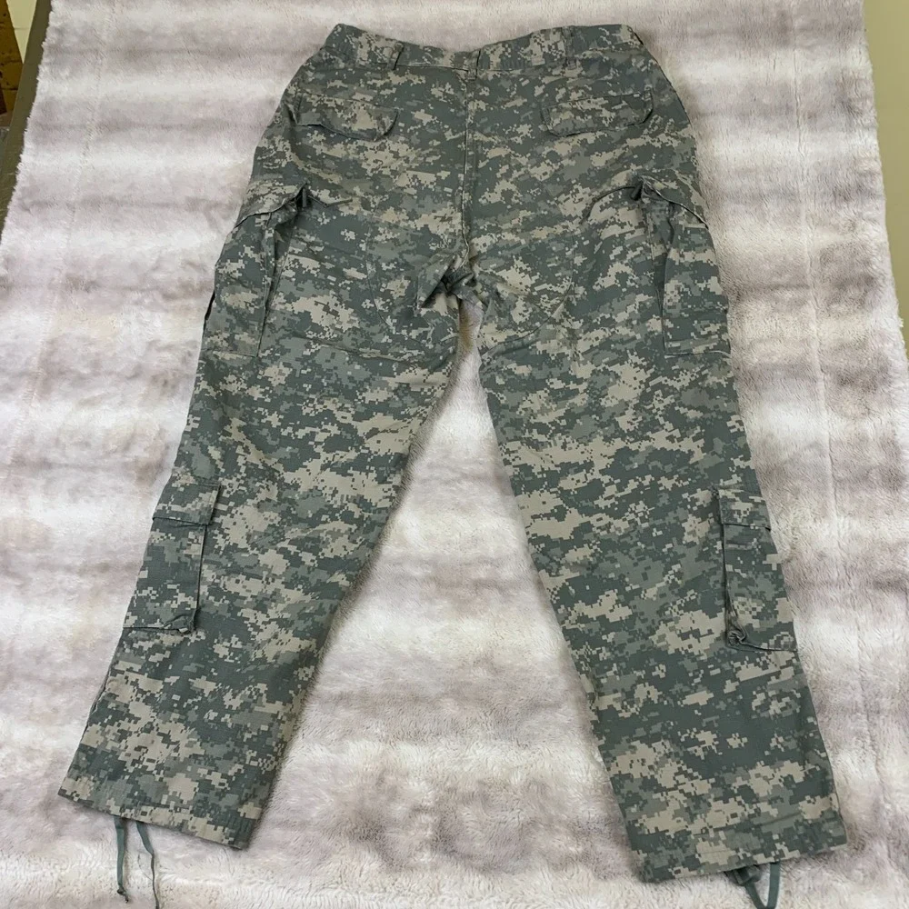 US‎ Army ACU Digital Camo Combat Pants Military Ripstop Cargo Trousers Tacti